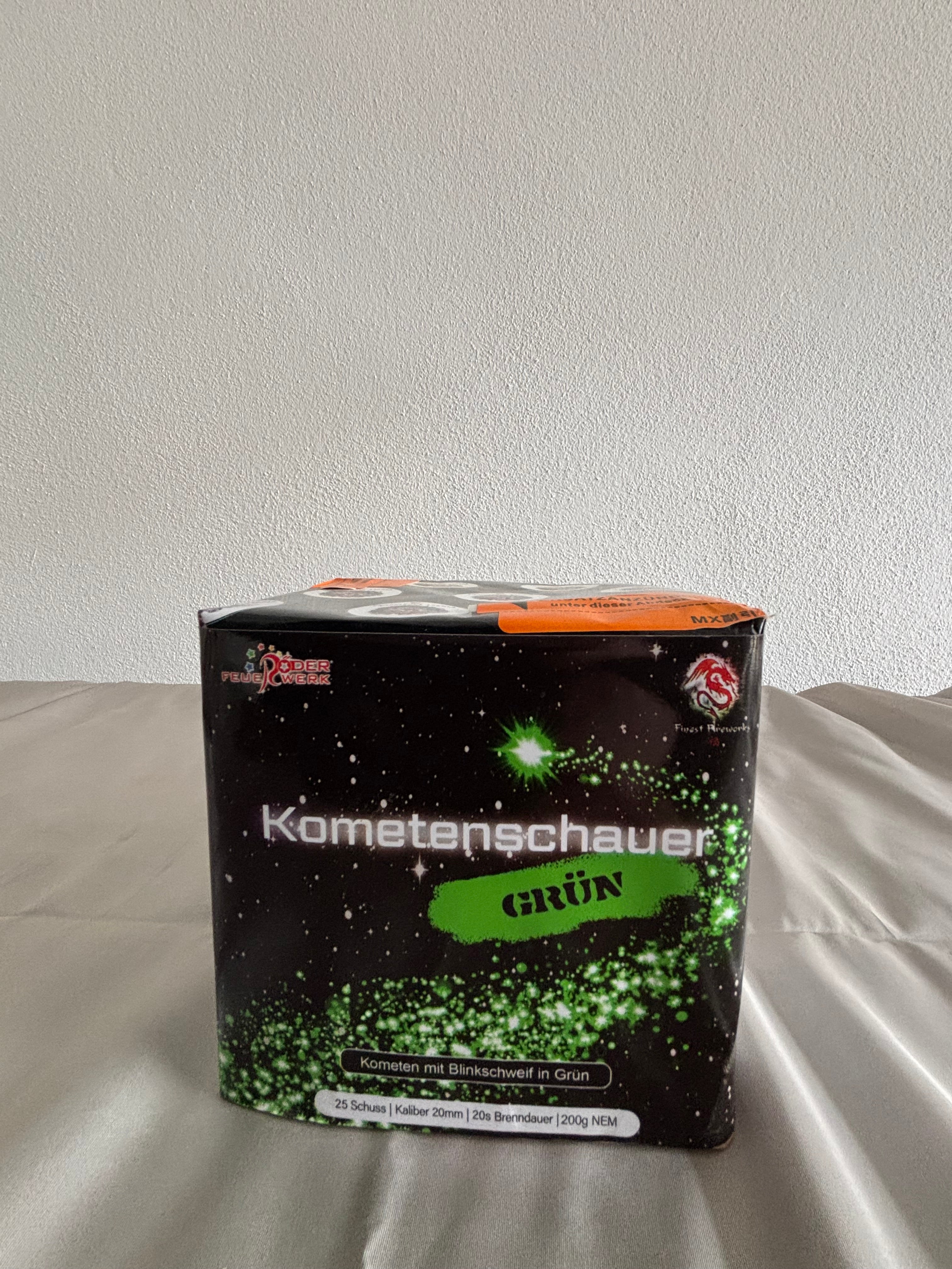 Kometenschauer Grün
