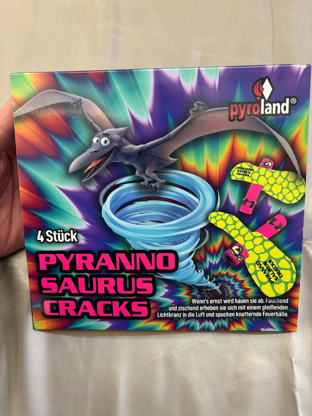Pyranno Saurus Cracks