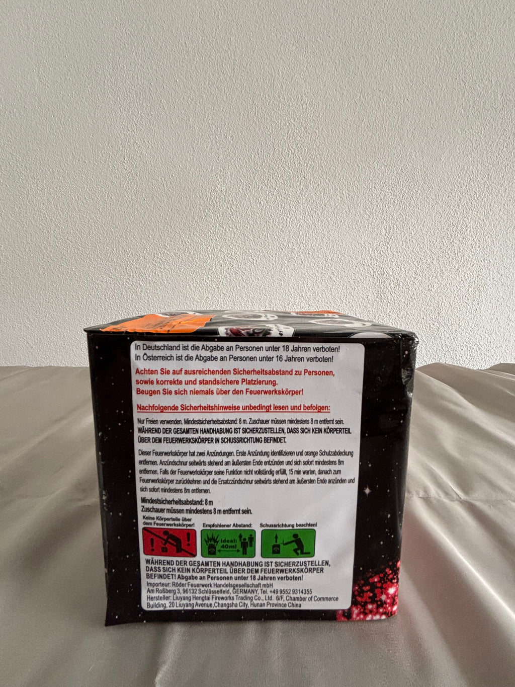 Kometenschauer Rot