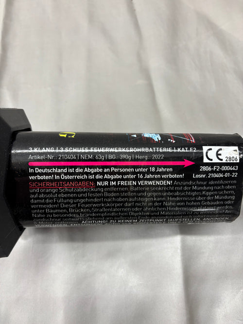 3Klang Bombenrohr Brocade