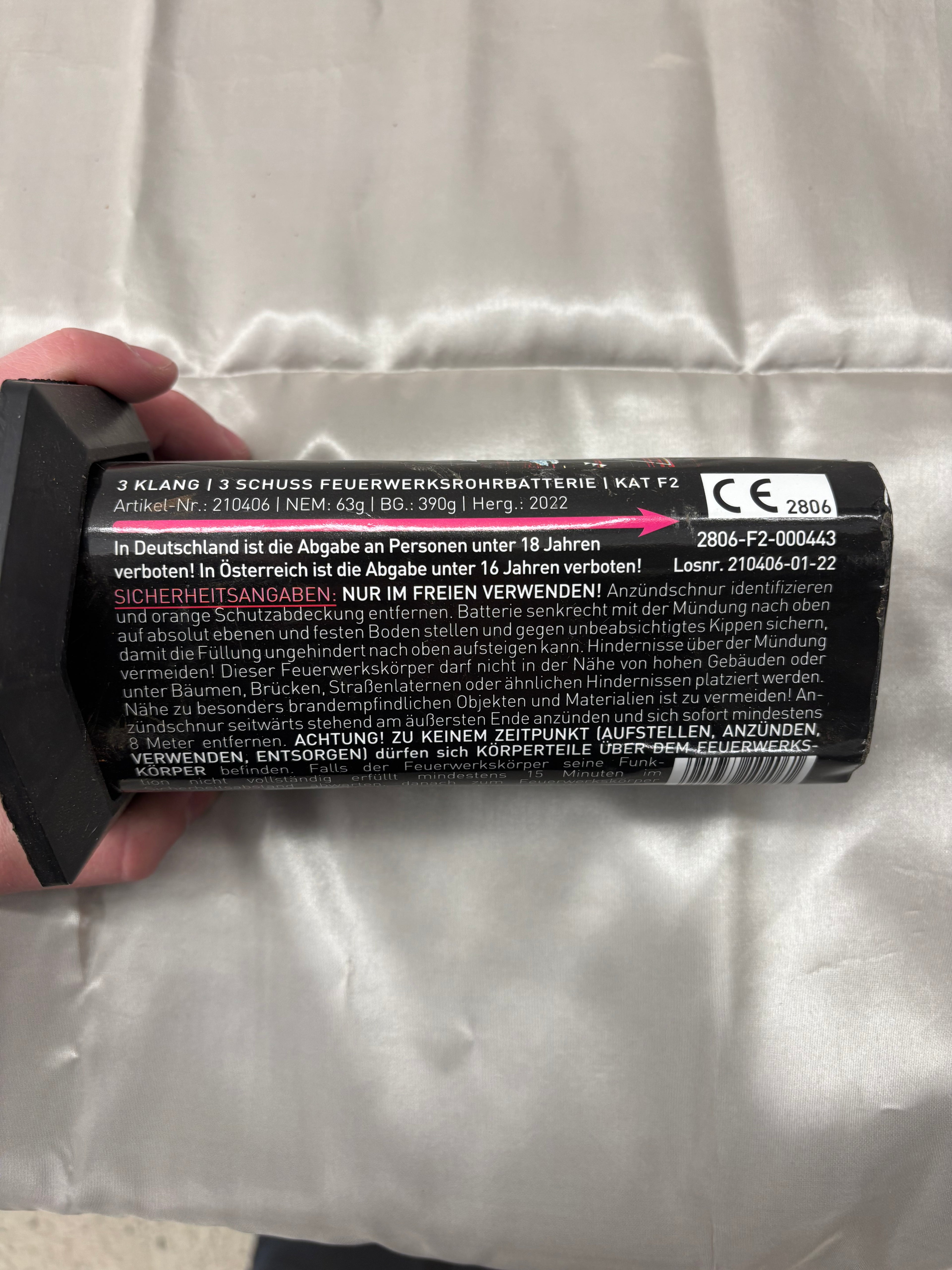 3Klang Bombenrohr Cocoglitter