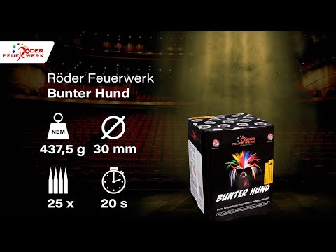 Bunter Hund